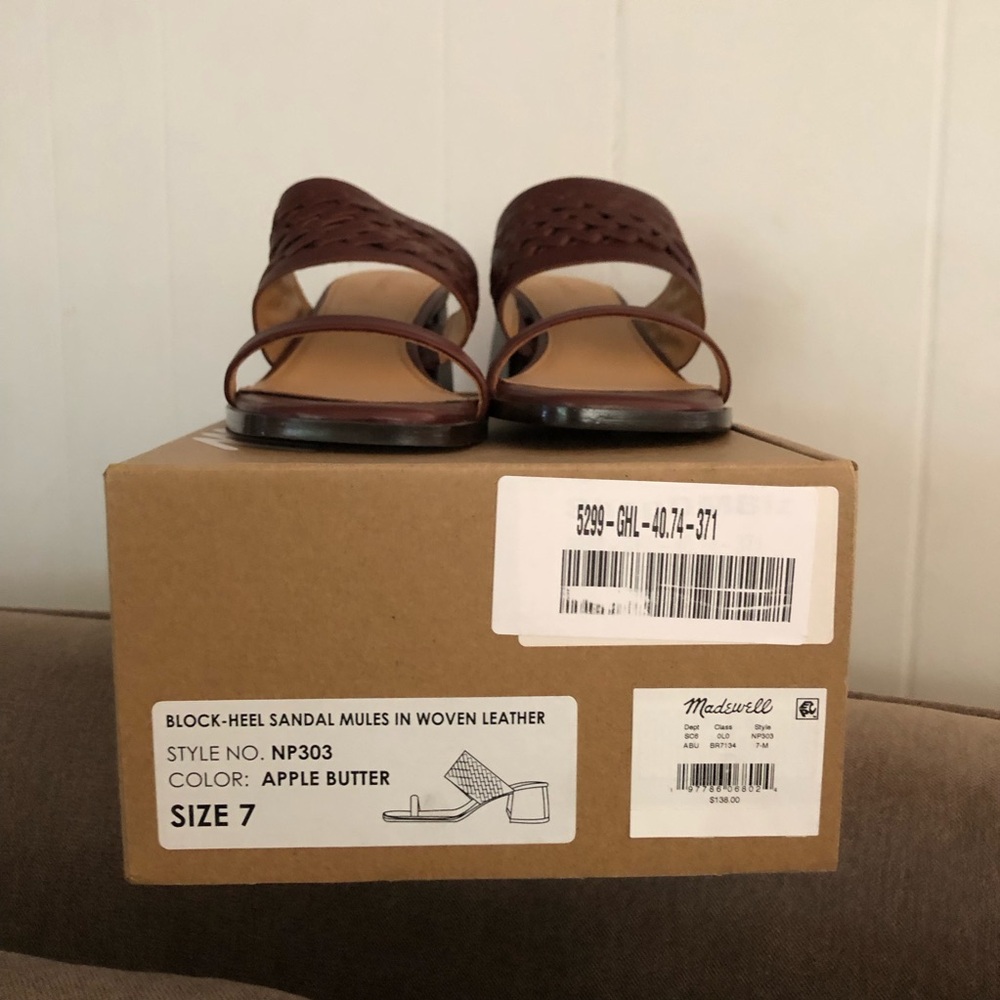New! Madewell sandal mules - Picture 5 of 5